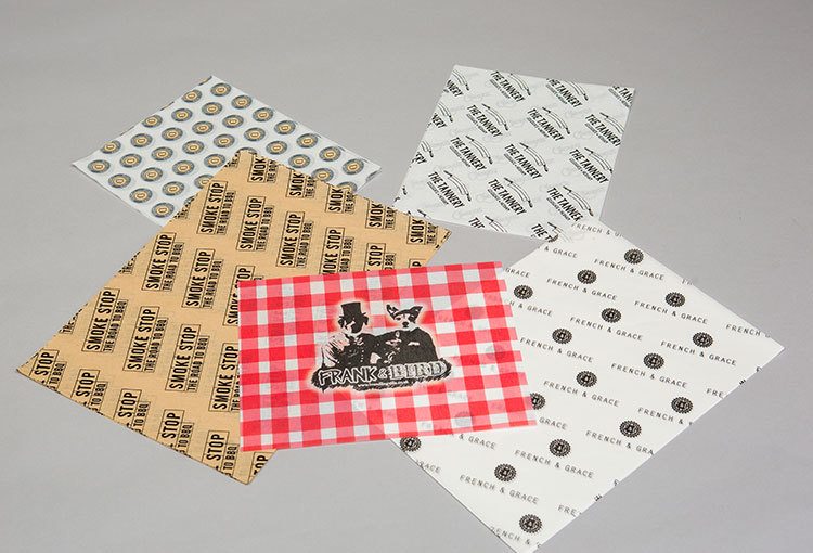 Custom Greaseproof Paper For Restaurants