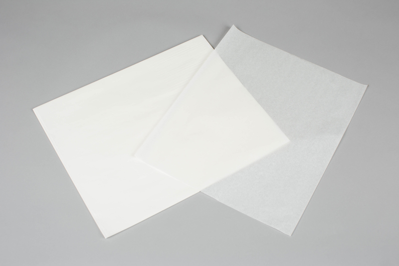 Unprinted White Greaseproof Sheets